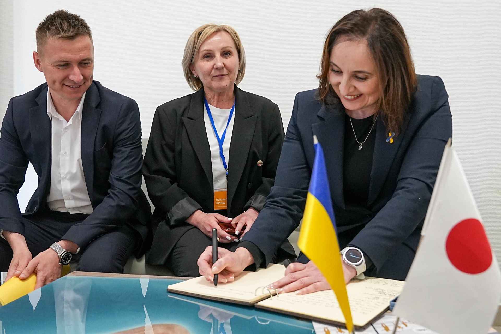 Оксана Жолнович у Центрі життєстійкості в Тернополі