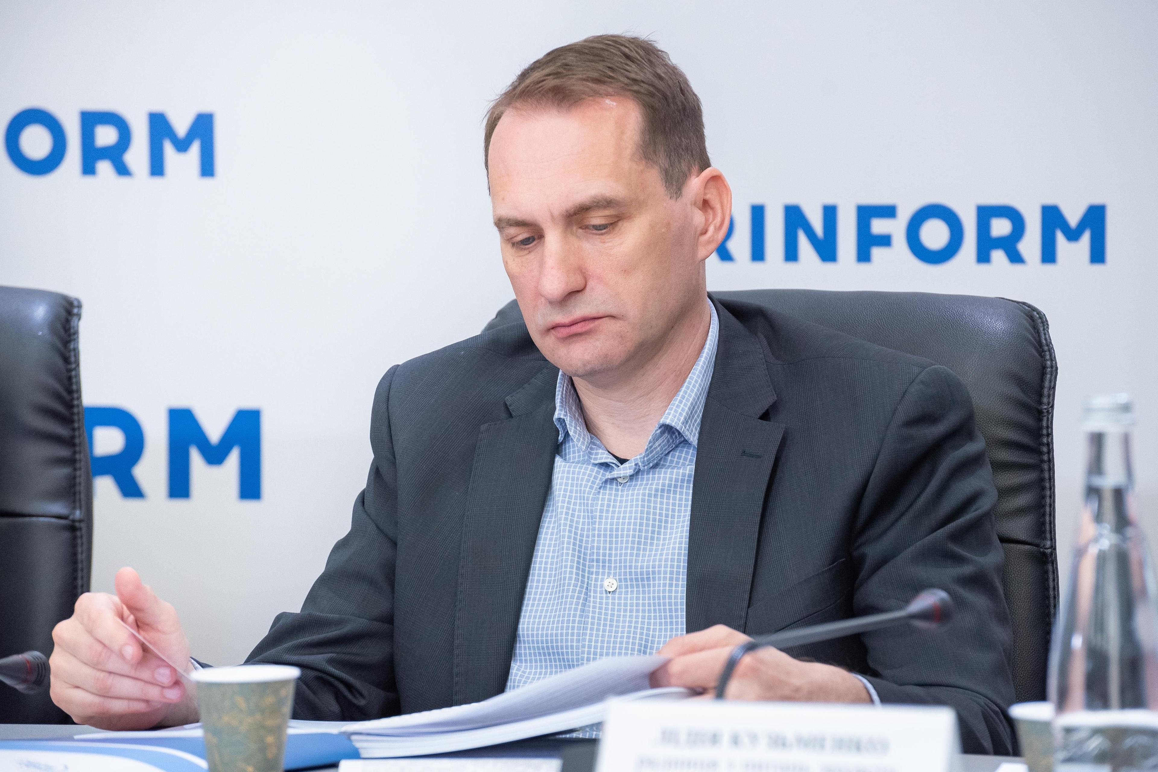 На фото Президент БФ «Право на захист» Олександр Галкін