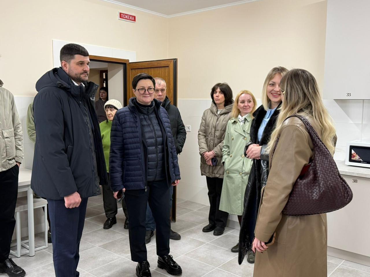 Робочий візит Тетяни Кірієнко до Черкащини: сучасний шелтер для ВПО відкрито, досвід Черкас масштабуватимуть