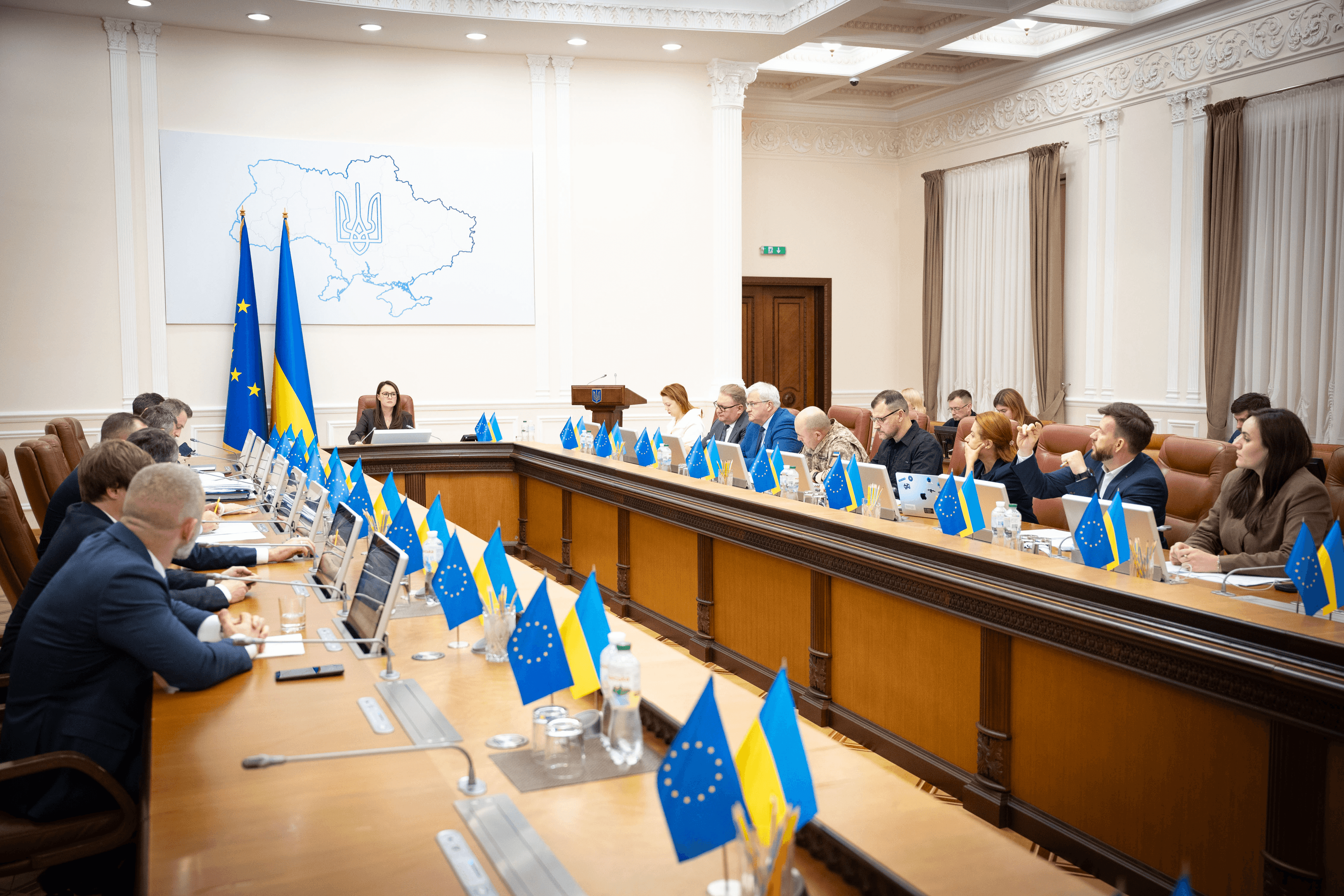 На фото засідання Уряду На фото засідання Уряду